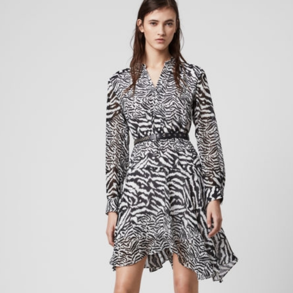 All Saints Martina Remix Dress